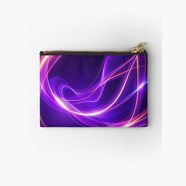 Item preview, Purple Gold Vortex Energy Wave Abstract Power Art designed and sold by IntelliMindDesigns.