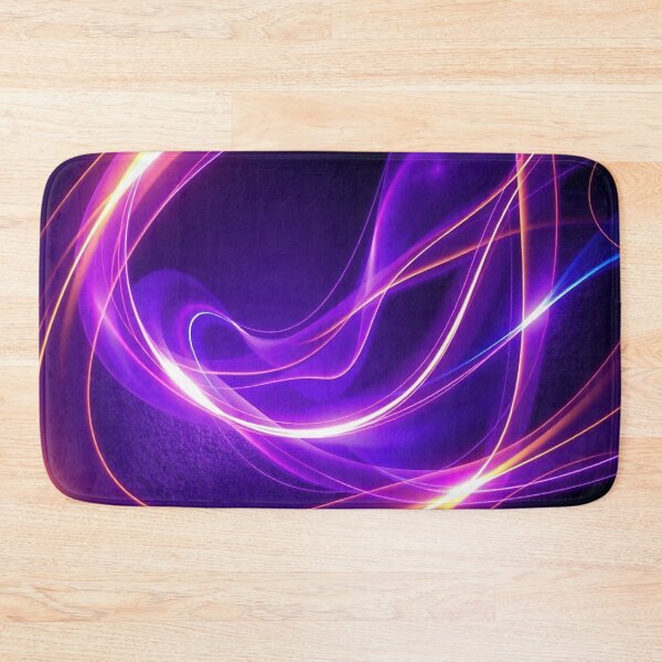 Item preview, Purple Gold Vortex Energy Wave Abstract Power Art designed and sold by IntelliMindDesigns.