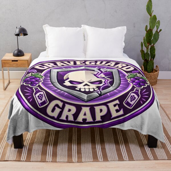 Item preview, Graveguard Grape – Original Zombie Survival Perk Badge designed and sold by NextLevelThread.
