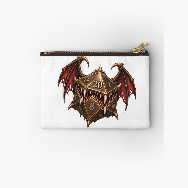 Item preview, Bronze Winged Demon D20 designed and sold by PigeonVerse.