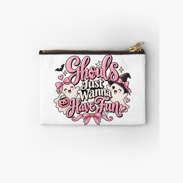Item preview, Ghouls Just Wanna Have Fun – Cute Pink Coquette Halloween Ghosts designed and sold by ParfaitPrints.