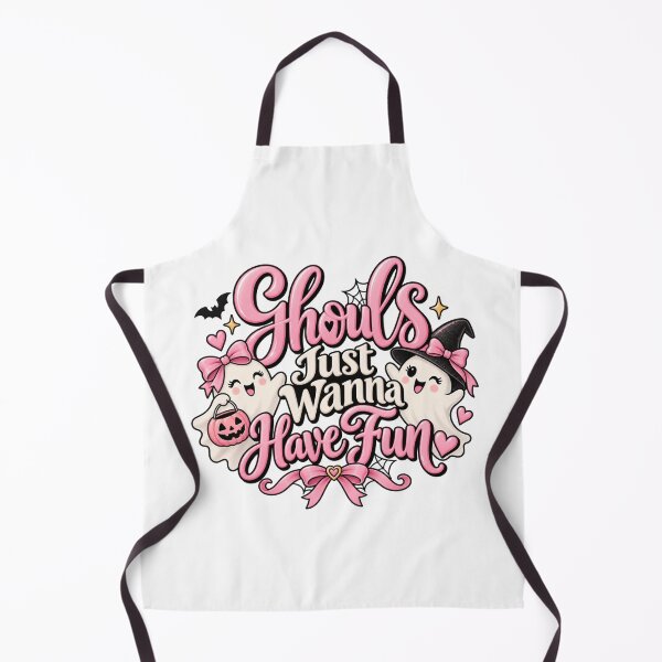 Item preview, Ghouls Just Wanna Have Fun – Cute Pink Coquette Halloween Ghosts designed and sold by ParfaitPrints.