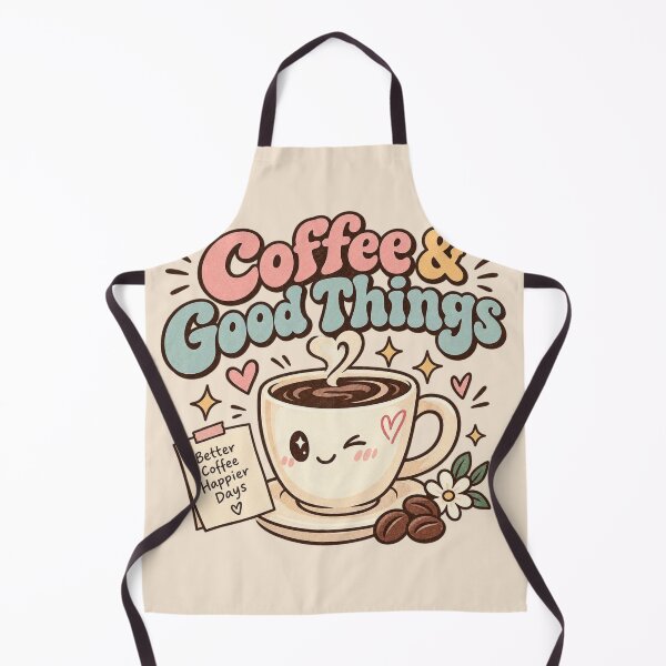 Item preview, Coffee & Good Things Cute Kawaii Coffee Cup Aesthetic designed and sold by LunaVales.