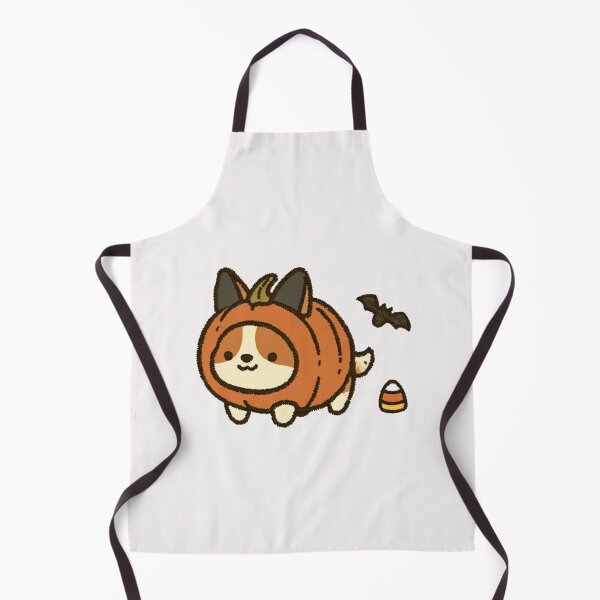 Item preview, Cute Corgi Pumpkin Halloween Dog Costume designed and sold by NicolasGlowArt.