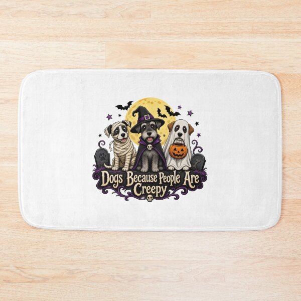 Item preview, Dogs Because People Are Creepy Halloween Art designed and sold by Dmo3HarkoArt.