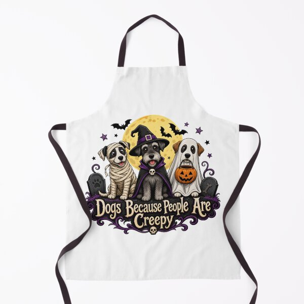 Item preview, Dogs Because People Are Creepy Halloween Art designed and sold by Dmo3HarkoArt.