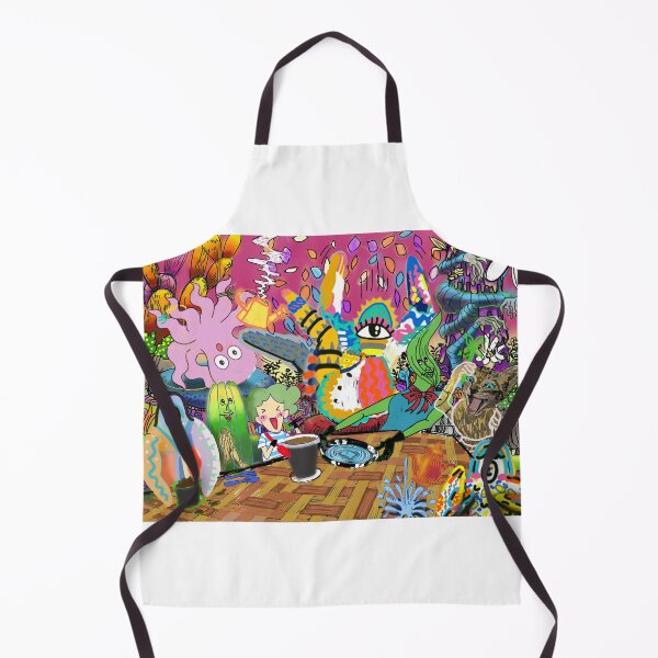 Item preview, Surreal Psychedelic Garden Fantasy - Vibrant Abstract Pop Art designed and sold by PATSUDA2026.