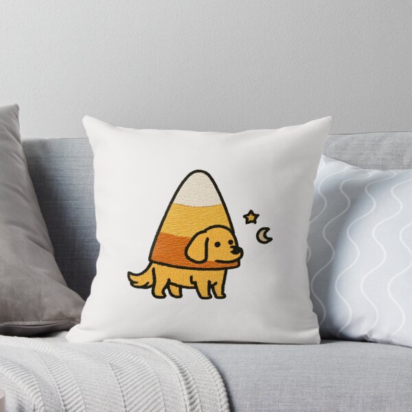 Item preview, Cute Dog Candy Corn Costume Halloween Puppy designed and sold by NicolasGlowArt.