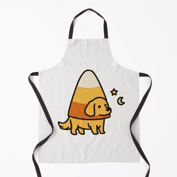 Item preview, Cute Dog Candy Corn Costume Halloween Puppy designed and sold by NicolasGlowArt.
