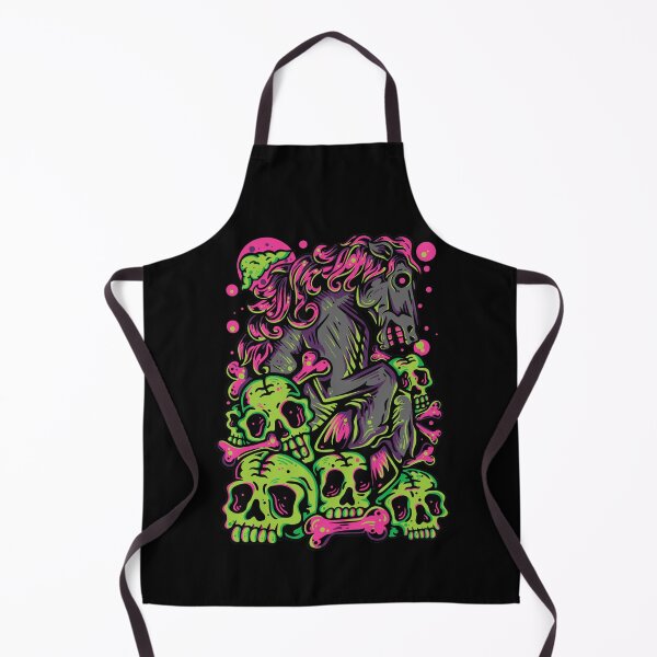 Item preview, Vintage Grunge Zombie Horse and Skulls designed and sold by Side By Side Studio.