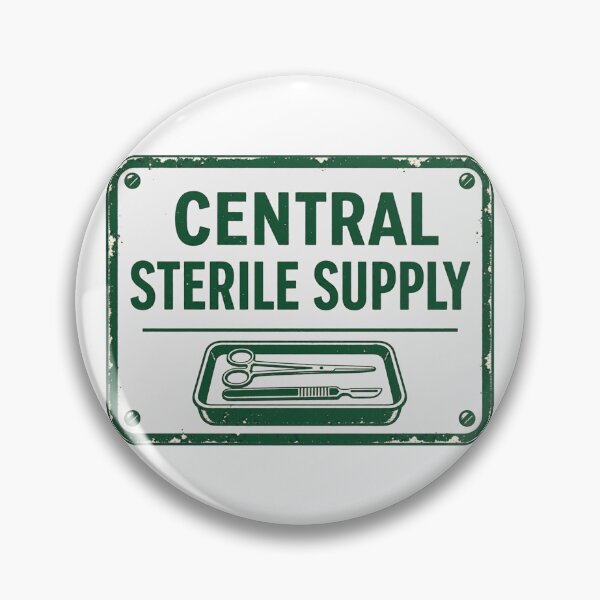 Item preview, Central Sterile Supply Department Vintage Sign designed and sold by BoosterShop.