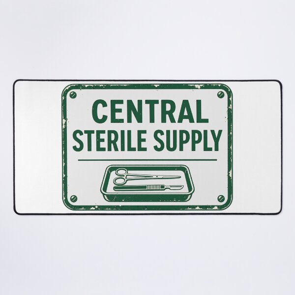 Item preview, Central Sterile Supply Department Vintage Sign designed and sold by BoosterShop.