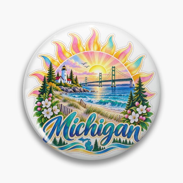 Item preview, Great Lakes State Sun designed and sold by Whimspired By Paxx.