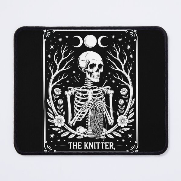 Item preview, The Knitter Skeleton Occult Crafting designed and sold by REETALOX.