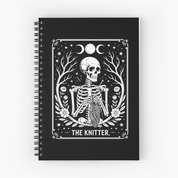Item preview, The Knitter Skeleton Occult Crafting designed and sold by REETALOX.