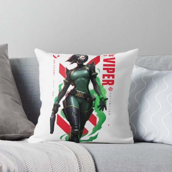Item preview, Viper Valorant Toxic Controller Agent Gaming Art Print Poster Redesign designed and sold by Denihw.