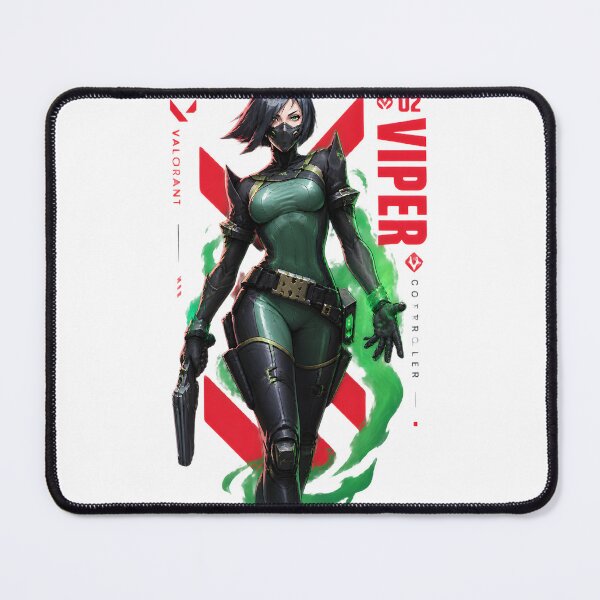 Item preview, Viper Valorant Toxic Controller Agent Gaming Art Print Poster Redesign designed and sold by Denihw.