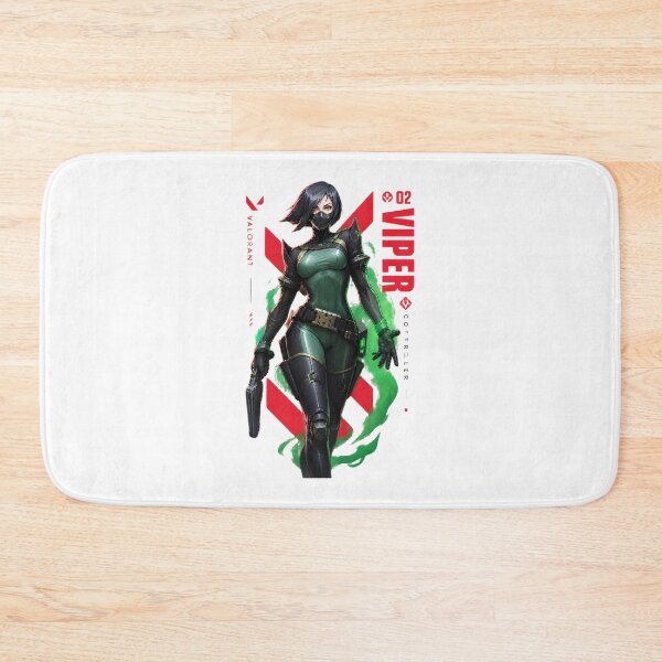 Item preview, Viper Valorant Toxic Controller Agent Gaming Art Print Poster Redesign designed and sold by Denihw.