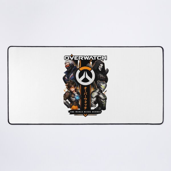 Item preview, Overwatch Inspired Grunge Poster Featuring Genji, Reaper, Tracer, and Soldier - Stylish Gaming Artwork designed and sold by Denihw.