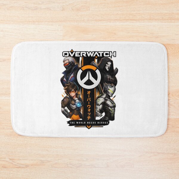 Item preview, Overwatch Inspired Grunge Poster Featuring Genji, Reaper, Tracer, and Soldier - Stylish Gaming Artwork designed and sold by Denihw.