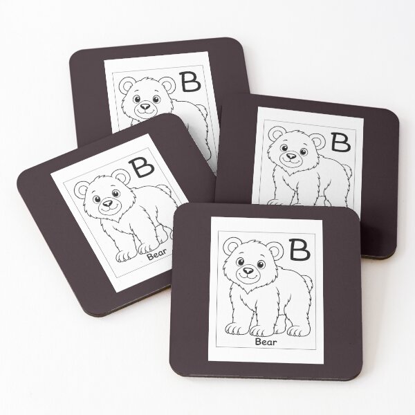 Item preview, Bear Letter  B Design designed and sold by ZedColors.