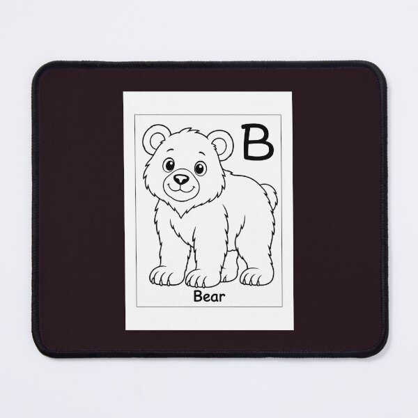 Item preview, Bear Letter  B Design designed and sold by ZedColors.