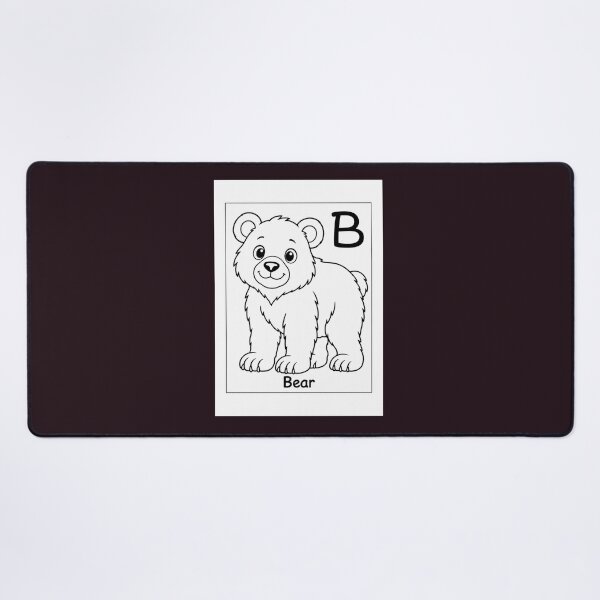 Item preview, Bear Letter B Design designed and sold by ZedColors.