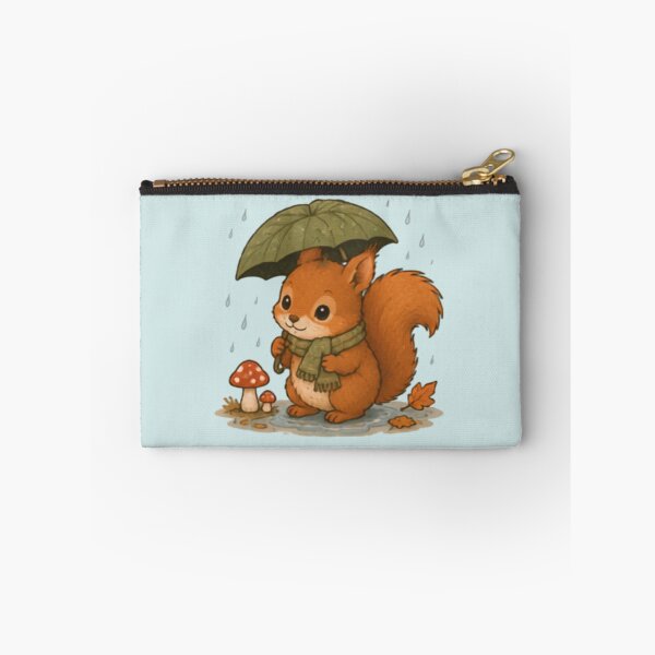 Item preview, Rainy Day Red Squirrel designed and sold by MellowMunchkins.