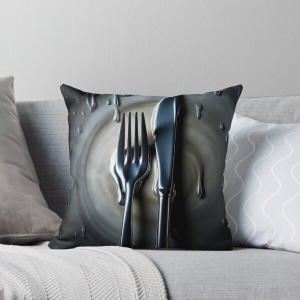 Item preview, Liquid Reality: Melting Fork and Knife designed and sold by BSURREAL.