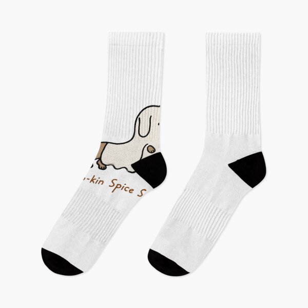 Item preview, Pup-kin Spice Season Wiener Dog Ghost PSL Fall designed and sold by NicolasGlowArt.