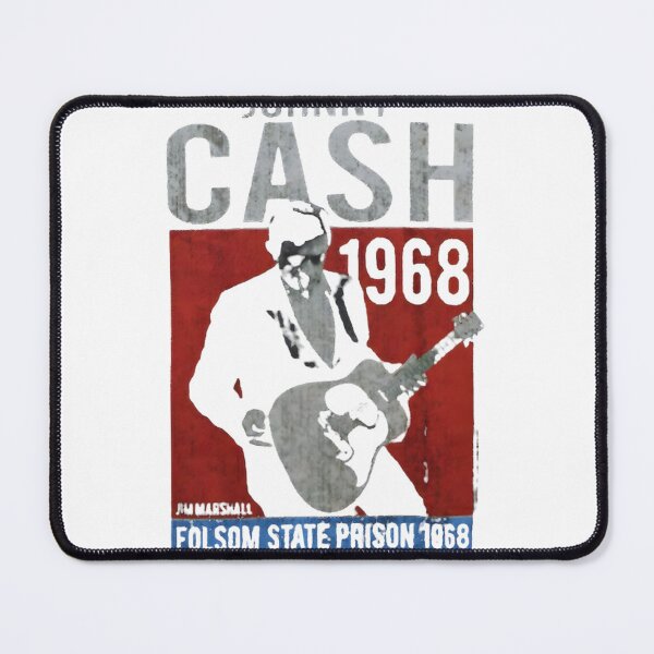 Item preview, Johnny Cash Folsom State Prison Tribute Design California Music Legend designed and sold by The Envious Kids.