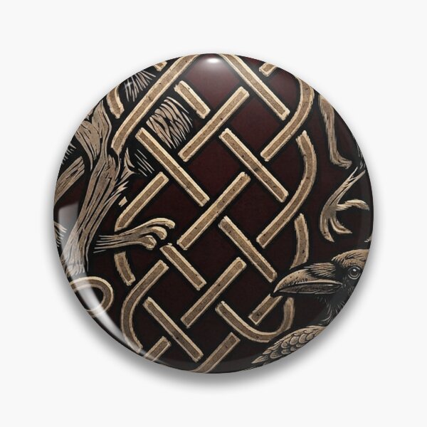 Item preview, Ancient Fury - Norse Wolf and Ravens Relic designed and sold by THEDOWNLOADZ.