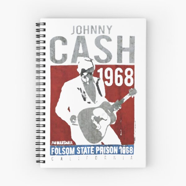 Item preview, Johnny Cash Folsom State Prison Tribute Design California Music Legend designed and sold by The Envious Kids.