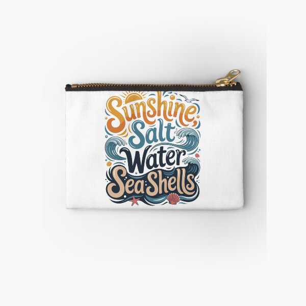 Item preview, Sunshine Salt Water Sea Shells Beach Quote designed and sold by TRTrendyHouse.