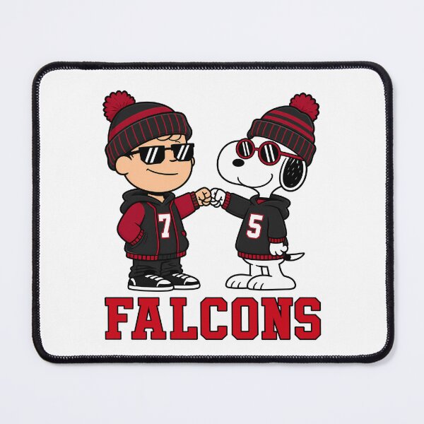 Item preview, Charlie Brown & Snoopy Atlanta Falcons Football Retro F283 designed and sold by GLUVY-THEME.