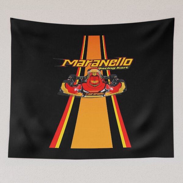 Item preview, Maranello Racing Karts - Black Background designed and sold by thomancrask1.