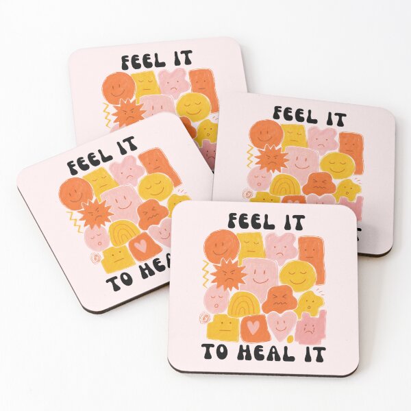 Item preview, Feel It To Heal It | Mental Health designed and sold by The Turquoise Brush.