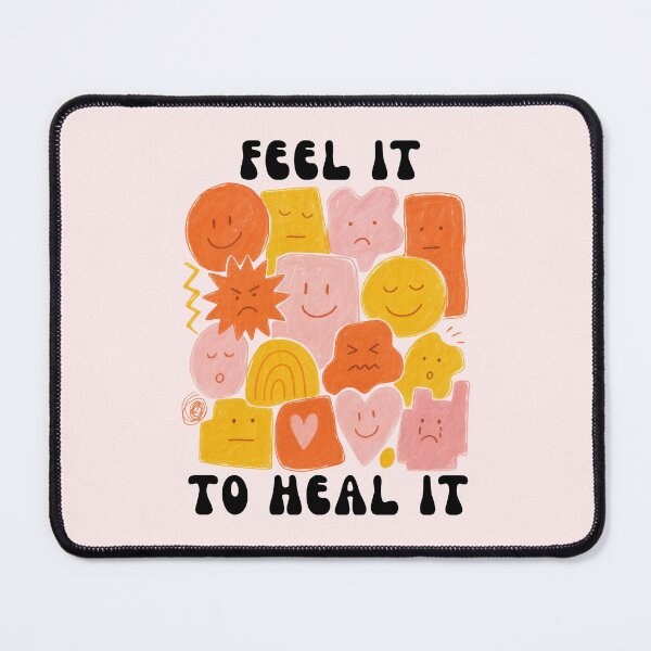 Item preview, Feel It To Heal It | Mental Health designed and sold by The Turquoise Brush.