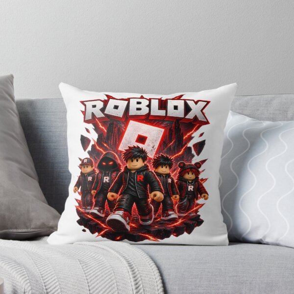 Item preview, Epic Red Squad Gaming Avatar Poster Inspired by Roblox Style designed and sold by LikeLoon.