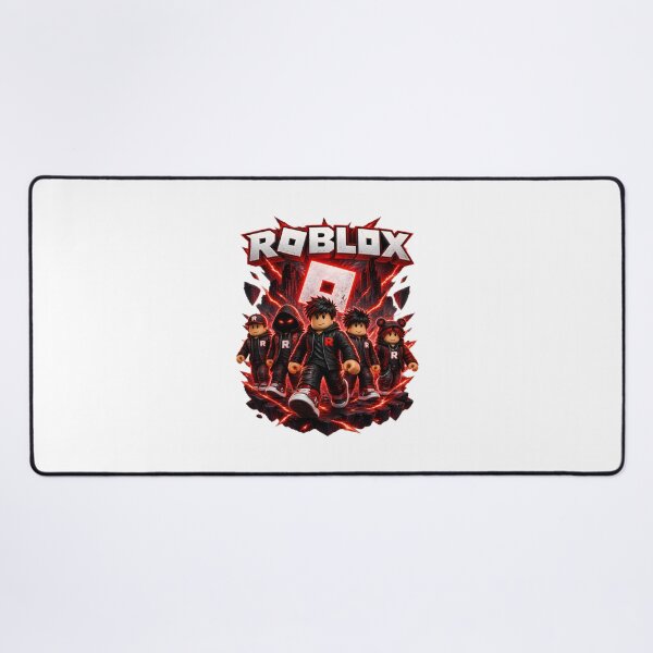 Item preview, Epic Red Squad Gaming Avatar Poster Inspired by Roblox Style designed and sold by LikeLoon.