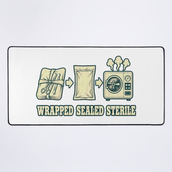 Item preview, Wrapped Sealed Sterile Processing Workflow Design designed and sold by BoosterShop.