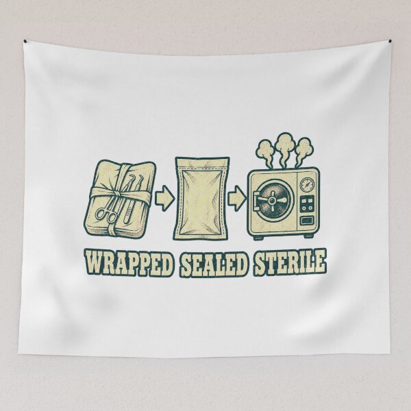Item preview, Wrapped Sealed Sterile Processing Workflow Design designed and sold by BoosterShop.