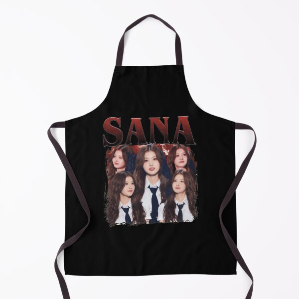 Item preview, Vintage Sana TWICE Retro K-pop Idol Tee designed and sold by MadisonL396064.
