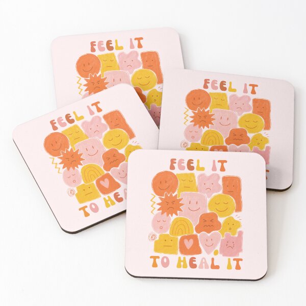 Item preview, Feel It To Heal It | Mental Health designed and sold by The Turquoise Brush.