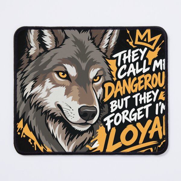 Item preview, wolf is loyal designed and sold by NaorsArt.
