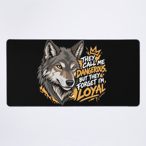 Item preview, wolf is loyal designed and sold by NaorsArt.