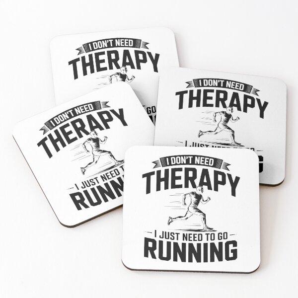Item preview, I Don't Need Therapy I Just Need To Go Running – Runner Design designed and sold by LoFizzy.