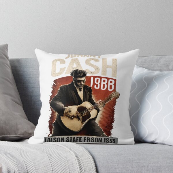 Item preview, Johnny Cash Folsom State Prison California Tribute Vintage Style Design designed and sold by LikeLoon.
