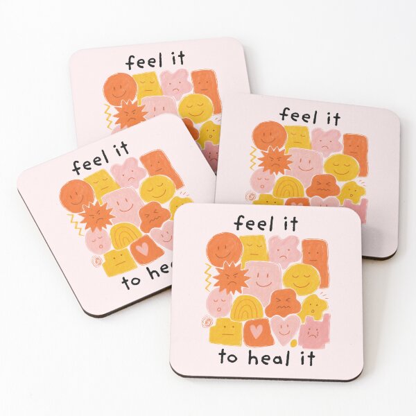 Item preview, Feel It To Heal It | Mental Health designed and sold by The Turquoise Brush.
