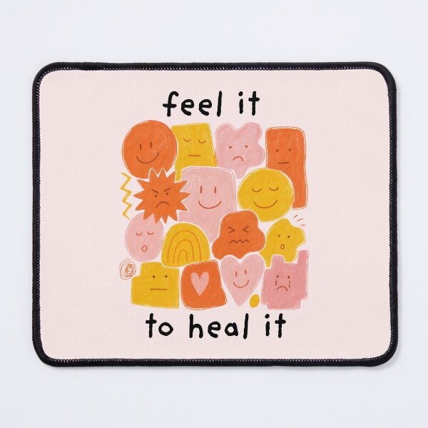 Item preview, Feel It To Heal It | Mental Health designed and sold by The Turquoise Brush.